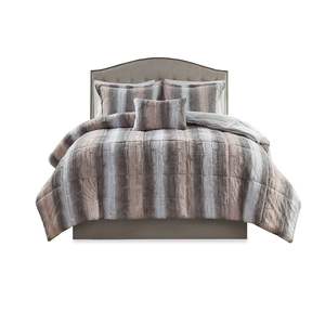 4-Piece Faux <b>Fur</b> Comforter Set - Product Image 6