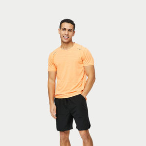 Camisetas de Manga Corta para Hombre, 100% Algodón, Impresión Personalizada al por Mayor, Transpirables, de Secado Rápido, para Gimnasio y Fitness - Product Image 4