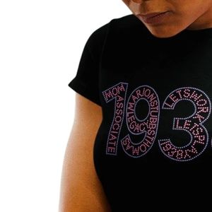 เสื้อยืดแขนสั้นพิมพ์ลายกราฟิกปี 1938 สำหรับผู้หญิงผิวสี คอกลม สวมใส่สบาย แฟชั่นทันสมัย เหมาะสำหรับใส่ทุกวันในช่วงฤดูร้อน - Product Image 2