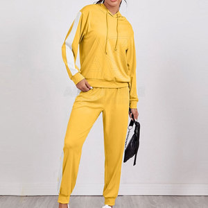 Ensemble de jogging décontracté d'hiver de haute qualité avec coutures durables, 100 % coton, écologique et léger pour la détente et les activités de plein air - Product Image 3
