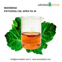 Aceite de Pachulí Indonesio Premium APEX 34 – Aceite Esencial de Alta Calidad para Fragancias, Perfumería y Aromaterapia