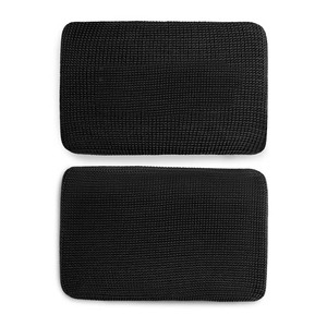 Protectores de nudillos de tela negra para boxeo, equipo de entrenamiento duradero para todas las estaciones, protectores de nudillos de gel. - Product Image 1