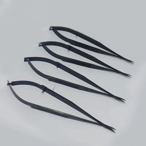 Kamiyama Micro Scissors <b>Neurosurgery</b> <b>Instrument</b> Microsurgical Scissors Straight & Curved Stainless Steel Neuro Surgical Tool - Product Image 1