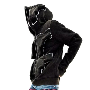 Nueva Llegada, Venta Caliente, Sudaderas con Efecto Ácido al por Mayor, Diseño Personalizado, Sudaderas con Efecto Ácido de Mezcla de Algodón, Sudaderas ARTIST INDUSTRY, Sudaderas de Moda - Product Image 5