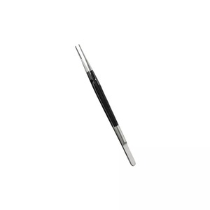 Pinzas para microtejidos DeBakey, de acero inoxidable con revestimiento negro, instrumento quirúrgico - Product Image 1