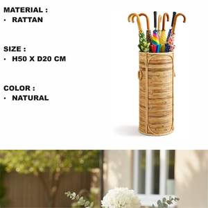 Sombrilla de Mimbre Artesanal - Product Image 2