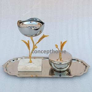 Quemadores de Incienso de Lujo al Estilo de Oriente Medio, Diseños Nuevos, Venta al Por Mayor de Fábrica, Personalizados, para Sala de Estar, Oficina, Uso en Ramadán - Product Image 1