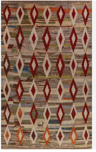 Alfombras Anudadas a Mano, Alfombra Moderna de Algodón Resistente a las Manchas para Sala de Estar, Habitación Infantil y Oficina - Alfombra de Oración - Product Image 5