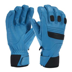 Gants de ski chauffants longs pour l'hiver, unisexes, imperméables, coupe-vent, respirants, avec sangle de poignet, pour le snowboard et les activités de plein air - Product Image 2