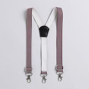 Chemise de soirée unie Polka Tots avec nœud papillon en bois et jarretelles à rayures-Marron - Product Image 3