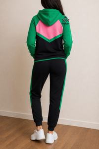HMR Survêtement Vintage Personnalisé Épais Unisexe en Maille Unie pour l'Hiver, Tenue Universitaire Grande Taille pour Fraternité - Product Image 5
