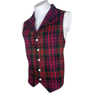 Chaleco Escocés Tartán para Hombre, Accesorio Tradicional de Alta Calidad para Bodas en las Tierras Altas 2026 - Product Image 2