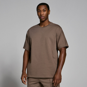 T-shirts Homme Streetwear Personnalisés à Épaules Tombantes, Style Tendance, T-shirts Vides de Luxe en Tissu Épais, Fabricant d'Usine - Product Image 1