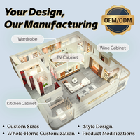 Ensemble d'armoires de cuisine BAINNEG, fabricant de meubles de cuisine, armoires de cuisine personnalisées en acier inoxydable, fabrication professionnelle sur mesure
