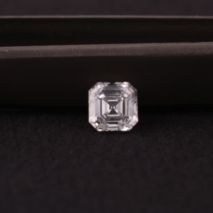 0.65 Ct F Color IF Clarity ASSCHER Lab Cultivated <b>Diamond</b> Loose <b>Diamond</b> HPHT IGI Checked for Engagement <b>Rings</b> Export Quality - Product Image 3
