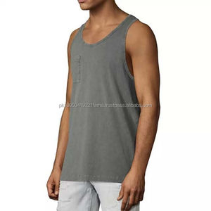 Camiseta sin Mangas de Punto Transpirable Informal para Hombre, para Gimnasio, Fitness, Culturismo, Entrenamiento, Cuello Redondo, Sin Mangas, Verano, Fresca, Secado Rápido - Product Image 4