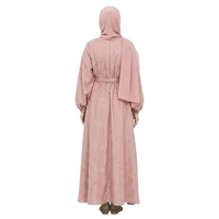 Robe longue MAXI royale modeste pour femmes musulmanes adultes, Abaya de prière anti-plis, respirante, légère, en satin, pour toutes les saisons