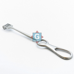เครื่องมือผ่าตัดแบบโค้ง 4 ง่าม ขนาด 8.5 นิ้ว ยี่ห้อ Volkmann รุ่น Rake Retractor ทำจากสแตนเลส - Product Image 2