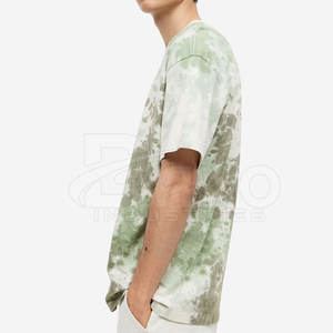 Camiseta de Hombre con Lavado Ácido de Larga Duración, 100% Algodón, Transpirable, Estilo Casual de Verano - Product Image 4