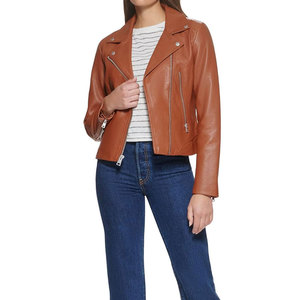 Veste en cuir pour femme, nouvelle mode, coupe-vent, vente en gros à prix avantageux - Product Image 3