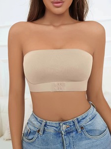 Sujetador sin Tirantes para Mujer, Último Modelo 2026, Sin Relleno, con Botones Delanteros, Suave y Cómodo - Product Image 4