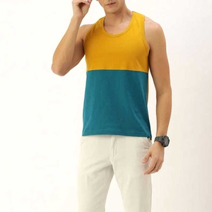 เสื้อกล้ามออกกำลังกายแห้งเร็ว ระบายอากาศได้ดี สำหรับผู้ชาย ขายดี คุณภาพสูง เสื้อกล้ามสำหรับฝึกซ้อมผู้ชาย - Product Image 1
