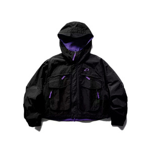 Custom Utility Hooded Reversible Windbreaker <b>Jacket</b> Lightweight Nylon Cargo Outerwear Streetwear <b>Zip</b> <b>Up</b> Techwear Men's <b>Jackets</b> - Product Image 4