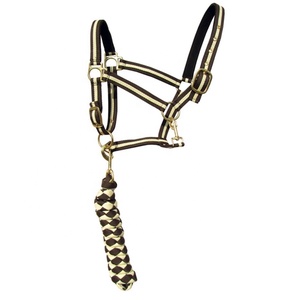 Vente en gros de licou d'équitation en nylon réglable conception personnalisée équipement d'équitation de course équestre léger Sports de plein air - Product Image 3