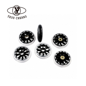 Ruedas de Poliuretano de Alta Calidad de 110x24 mm, 78A, para Andadores de Lujo, Soporte para la Movilidad, Antivibración, Rodamiento Suave - Product Image 4