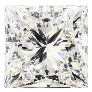 Diamant de laboratoire taille princesse 1,02 carat E VS1 - Product Image 2