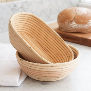 Professional Handmade Bamboo Rattan Banneton Baguette <b>Bread</b> Proofing Natural Woven Dough Rising <b>Basket</b> Artisan Baking Kitchen - Product Image 3
