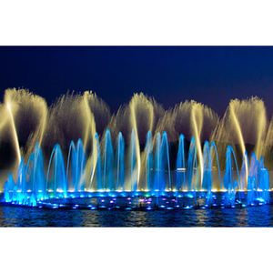 Fuente Musical con Iluminación LED de Alta Calidad, Pantalla LED, Diseño Moderno, Gran Característica para Estanques de Jardín al Aire Libre, Premium - Product Image 1