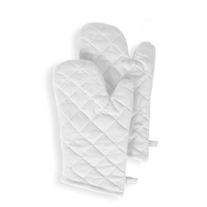 Guantes de Cocina de Algodón Blanco 100% Algodón Resistentes al Calor para Horno - Product Image 4
