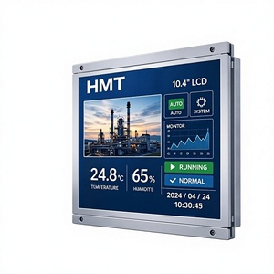 หน้าจอ TFT LCD ขนาด 10.4 นิ้ว รุ่น HMT-OP104 ความละเอียด 1024x768 พร้อมอินเทอร์เฟซ VGA/HDMI รับประกัน 2 ปี สำหรับใช้งานในอุตสาหกรรม - Product Image 1