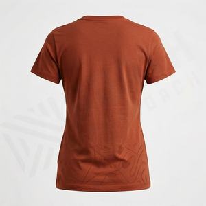 T-shirt pour femme avec logo personnalisé, design tendance, vêtements grande taille, t-shirt uni confortable, couleur personnalisée, tissu en coton de qualité supérieure - Product Image 2