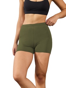 Shorts de cyclisme et de yoga sans couture pour femmes, taille haute, pour l'entraînement, le fitness et les activités sportives - Product Image 1