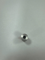 Venta al por mayor OEM Marca China Perilla de potenciómetro tipo domo para control de tono y volumen, Perillas metálicas cromadas para bajo eléctrico con tornillo y cable EDM