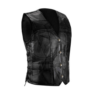 Premium Quality Leather <b>Vest</b> For Online Sale Top Selling Leather <b>Vest</b> Wholesale Price Leather <b>Vest</b> - Product Image 6
