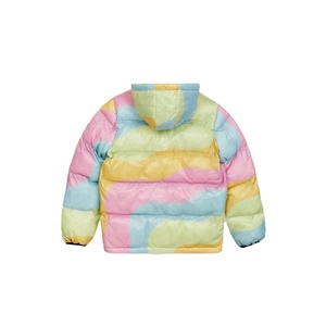 Chaqueta Acolchada con Capucha, Personalizable con Logotipo, Unisex, Estilo Universitario, Ecológica, Rellena de Algodón, Impermeable, Transpirable, con Cierre de Cremallera - Product Image 6