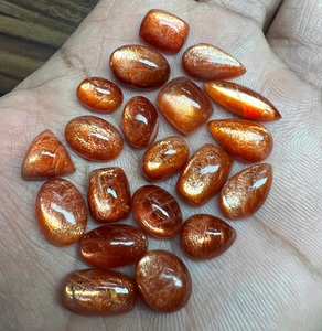 Lote de Cabujones de Sunstone Fuego, Colección de Gemas Calibradas, Joyería Artesanal, Cabujón Diseñado, Gemas Únicas, Regalo para Amantes de las Gemas - Product Image 2
