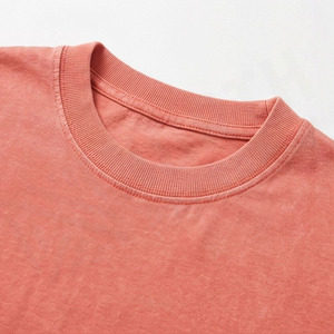 เสื้อยืดคอกลมทรงหลวมสำหรับผู้หญิง สีพื้น ผ้าฝ้าย 100% ระบายอากาศได้ดี สวมใส่สบาย แขนสั้น เหมาะสำหรับฤดูใบไม้ผลิและฤดูร้อน - Product Image 6