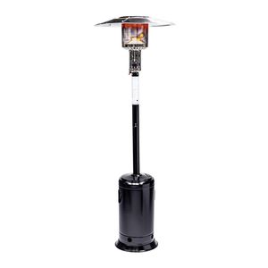 Riscaldatore da Esterno a Forma di Fungo, Verticale Autoportante per Giardino e Cortile, in Acciaio Inox, a Propano/Pellet - Product Image 1