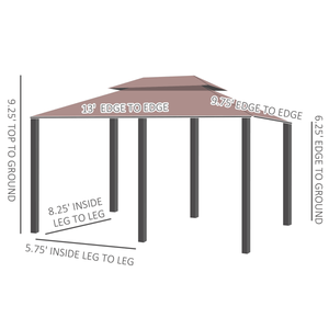 Gazebo da Spiaggia con Gambe Inclinabili e Design Pop-up - Product Image 2