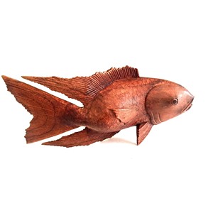 Escultura de Peces Koi de Madera de Bambú Hecha a Mano, Venta al por Mayor |   Artesano de Moradabad - Product Image 5