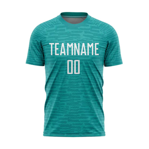 American Football Jersey Customized <b>Boys</b> High Quality Breathable Short Sleeve Football Uniform 100% Polyester - Product Image 4