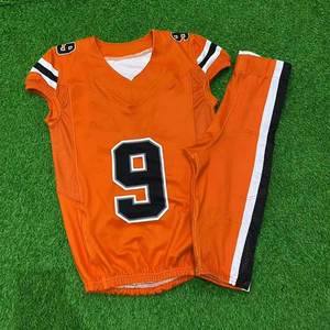 Uniformes de Fútbol Americano Personalizados con Sublimación, Precio de Fábrica, MOQ Bajo, Transpirables, Unisex - Product Image 2