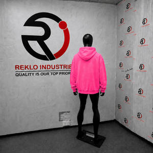 เสื้อฮู้ดโอเวอร์ไซส์สีชมพู พิมพ์ลายกราฟิกพร้อมตัวอักษรสีเหลือง สไตล์สตรีทแวร์ เสื้อพูลโอเวอร์แบบสวมหัว ยูนิเซ็กส์ แฟชั่นลำลอง เสื้อฮู้ดสำหรับผู้หญิง - Product Image 4