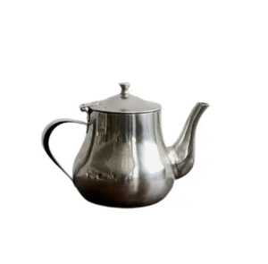 Théière Artisanale Premium en Laiton Écologique avec Gravure Florale – Bouilloire Traditionnelle à Double Paroi et Sifflet pour le Thé - Product Image 5