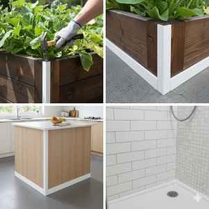 Perfil de Protección de Esquinas para Paredes de PVC Rígido de Grado Médico y Ecológico para Hospitales, Centros de Salud, Cocinas y Apartamentos - Product Image 3