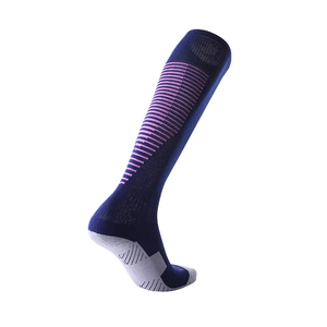 Wholesale High Quality <b>Custom</b> Embroidery Logo Soccer Football <b>Socks</b> Men's Anti Slip <b>Grip</b> Cotton Sports Youth Designer Print - Product Image 4